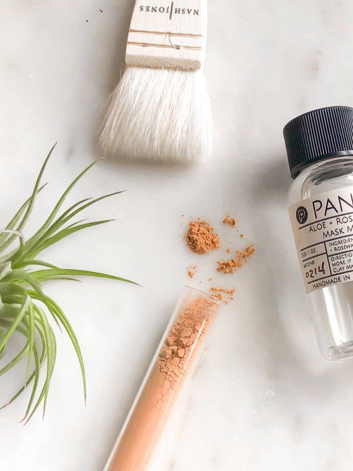 Aloe + Rosewater Clay Mask Mixer for wholesale by Pantry Products - Skin, Body, + Wellness