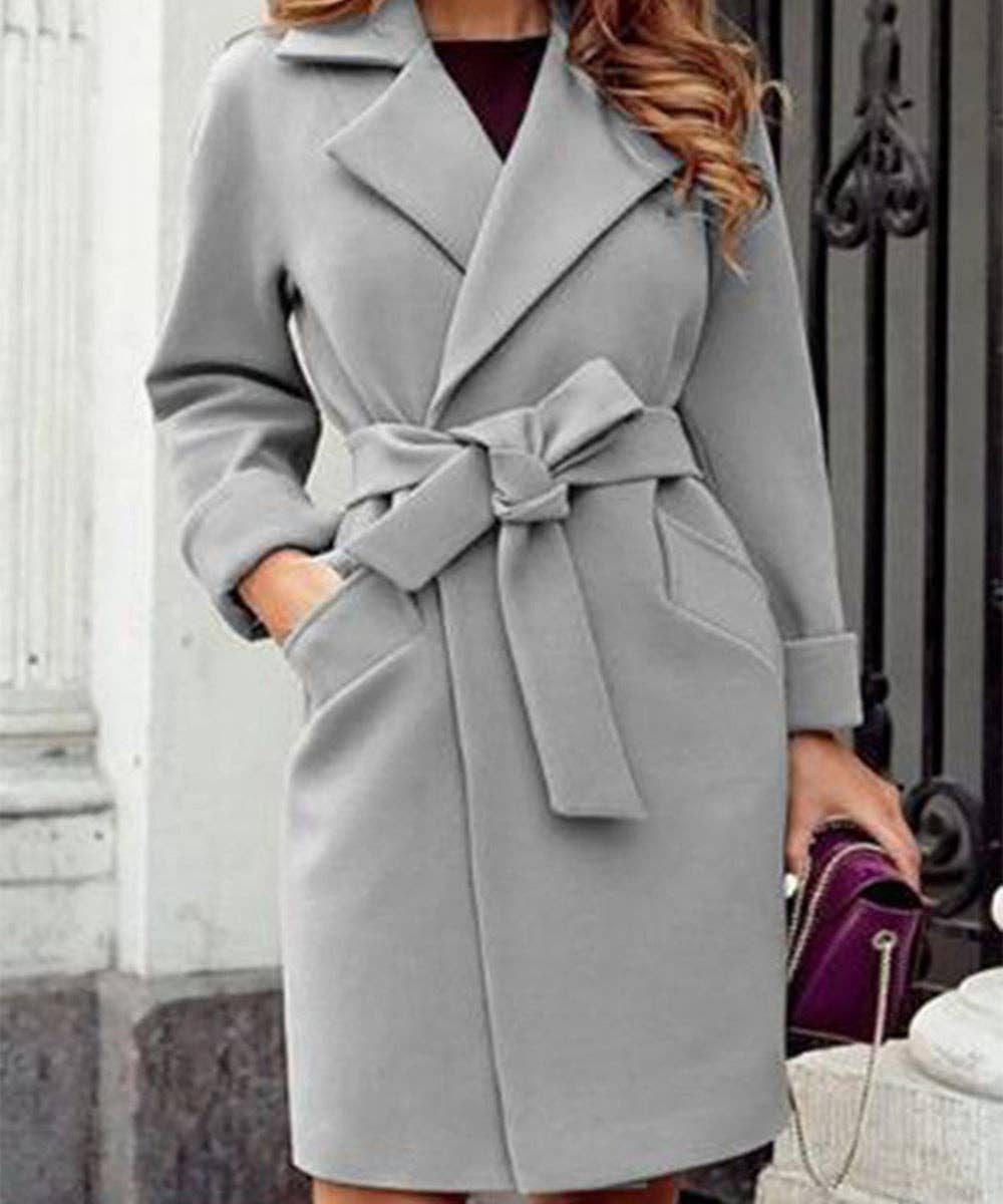 Aria Romance - Wholesale Jacket - Women's - Lace-Up Front Slim Fit Blazer Jacket3