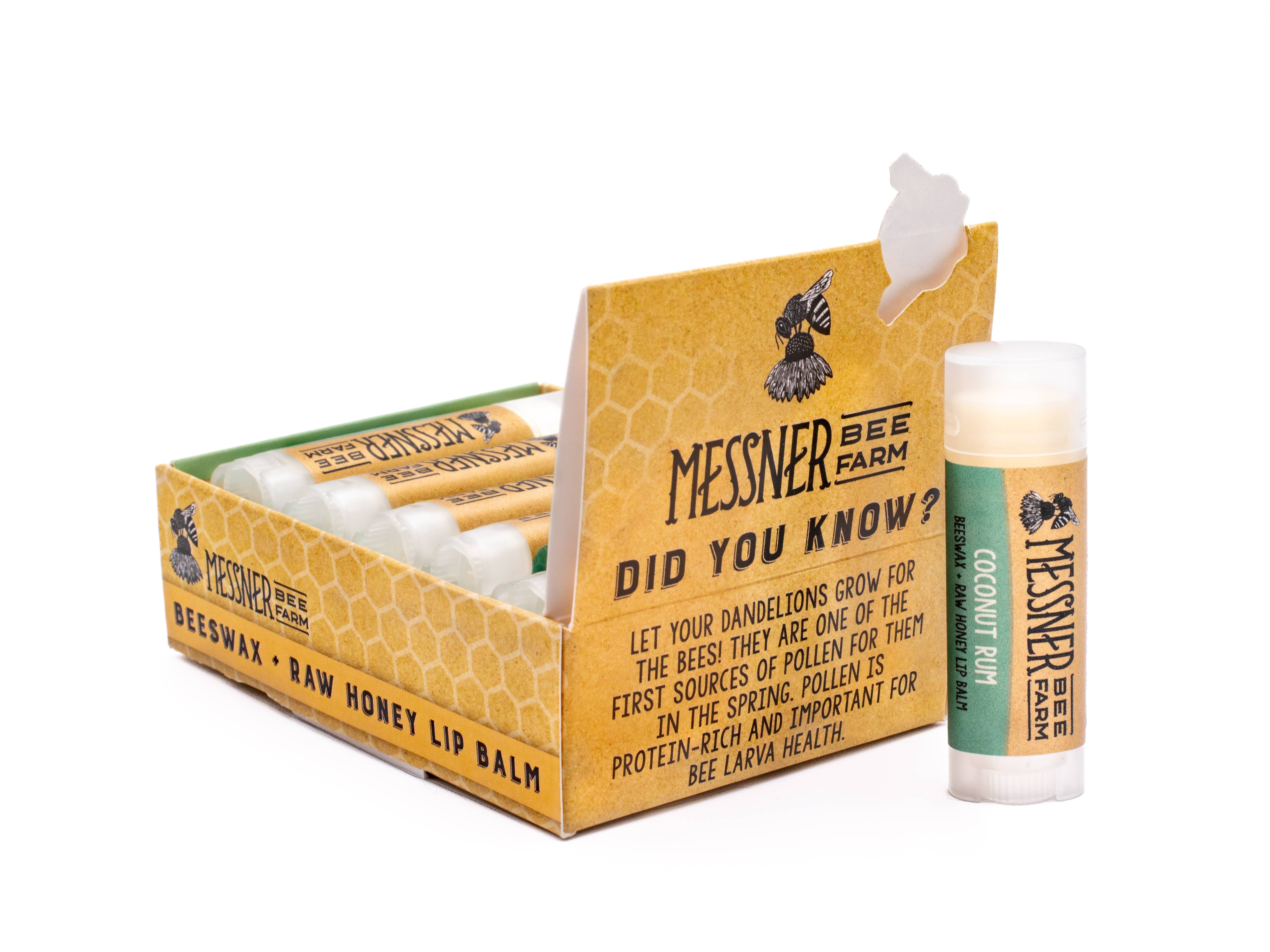 Messner Bee Farm - Vendita all'ingrosso Burro di cacao - Balsamo Labbra al Cocco Rum1