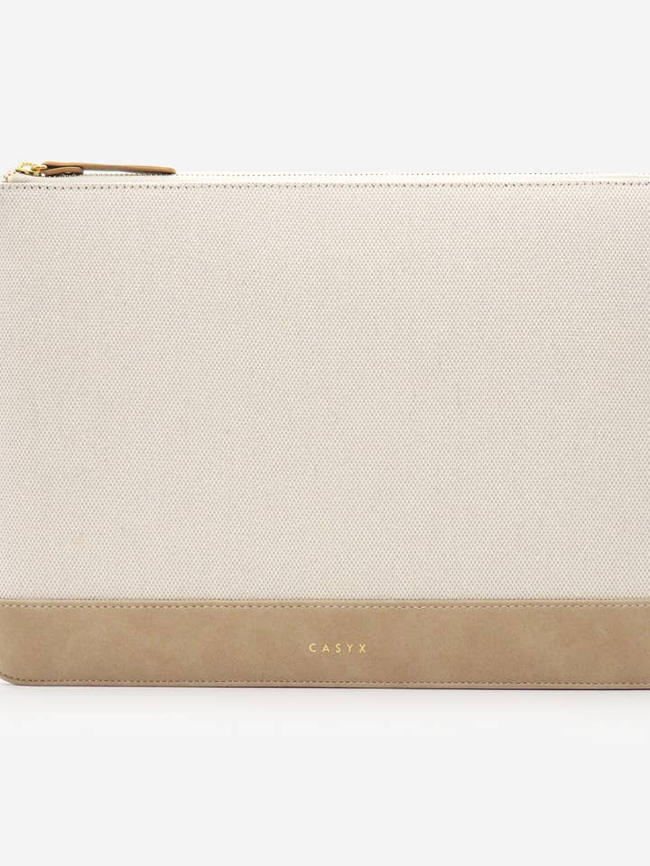 Atelier Canvas Sand - laptophoes voor wholesale door CASYX
