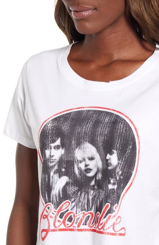 Blanco BLONDIE CIRCLE BAND CROP de venta al por mayor en Faire1