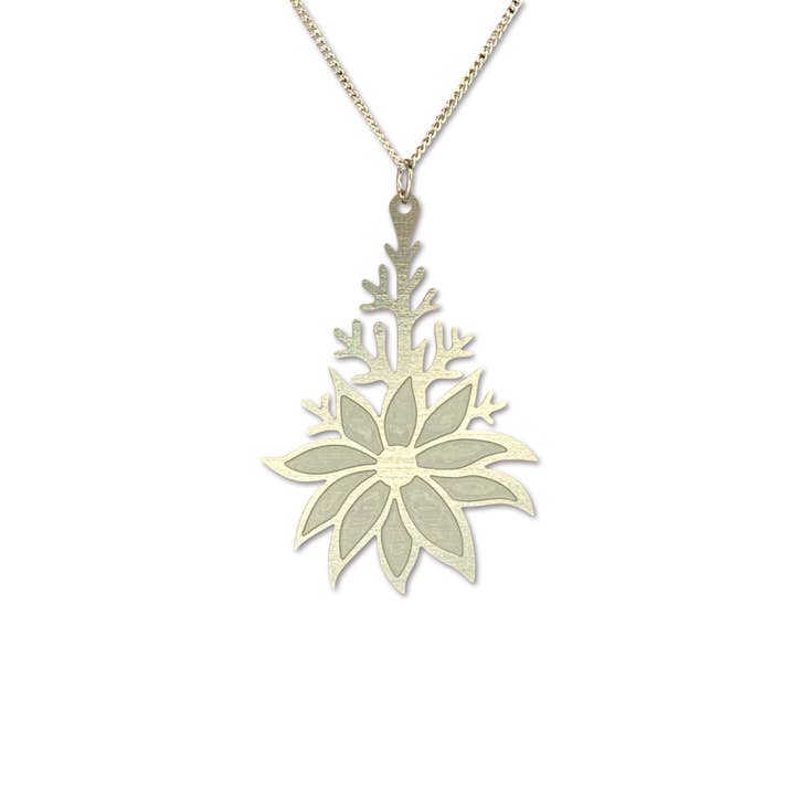 Go Do Good - Wholesale Individual charm/pendant - Flannel Flower Pendant Necklace6
