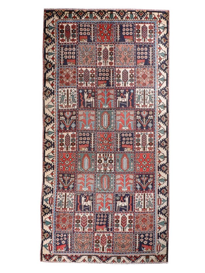 Persischer Bakhtiar-Teppich | 4' 3" x 8' 6" für den Großhandel von Rug the Rock