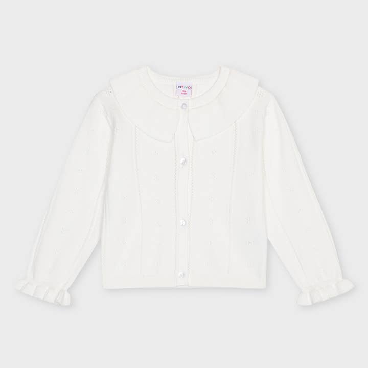 BG-XH8459-13 - Strickjacke für Baby-Mädchen für den Großhandel von Ativo Kids