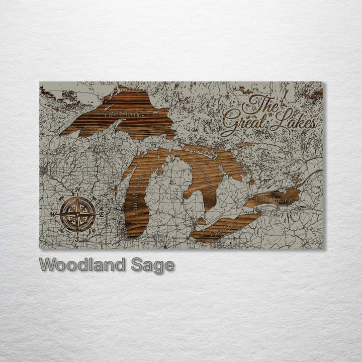 Fire & Pine - Wholesale Map - Great Lakes Street Map1