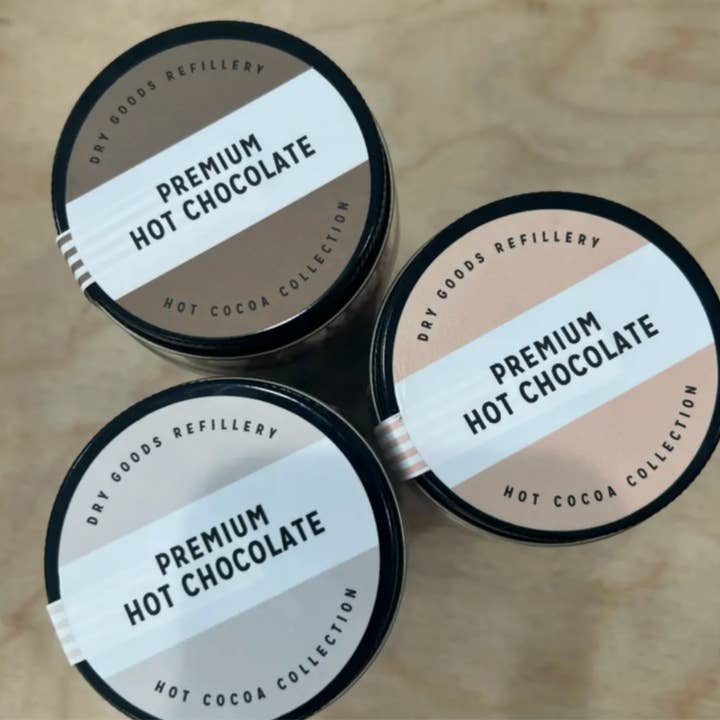 Hot Cocoa Mix Collection - SAMPLER PACK  for wholesale by Dry Goods Refillery
