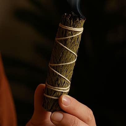 Slimline Smudge Stick, Cedar 4" for wholesale by VIE