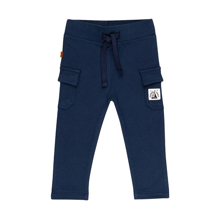 Cargo-byxor för barn | Marinblå för wholesale av Frogs & Dogs