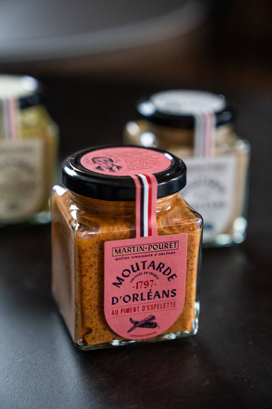 Martin-Pouret - Wholesale Mustard - Orleans mustard with Espelette pepper AOP0