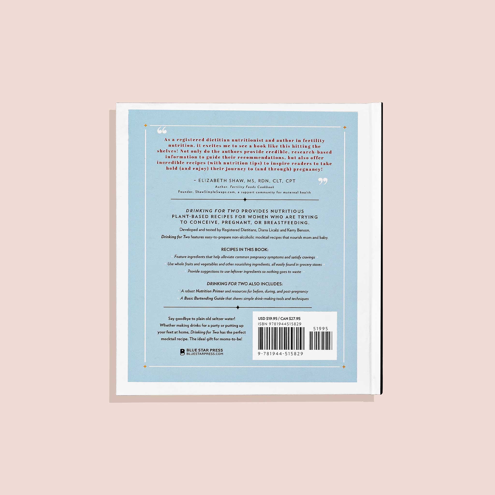 Paige Tate & Co. - Wholesale Mixology & Beverage Book - Drinking for Two: Nutritious Mocktails for the Mom-to-be 4