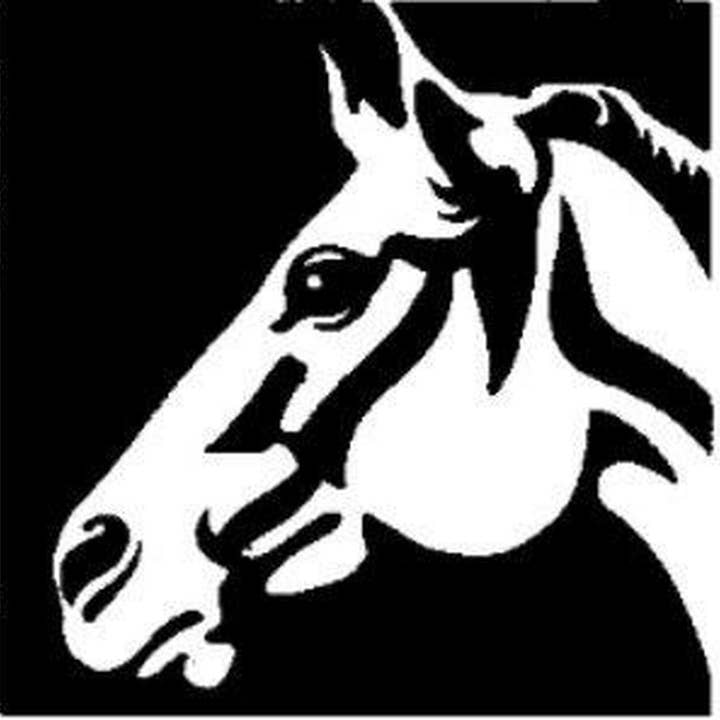 Cheval Head - Monture Cling pour la vente par Emerald Creek Craft Supplies