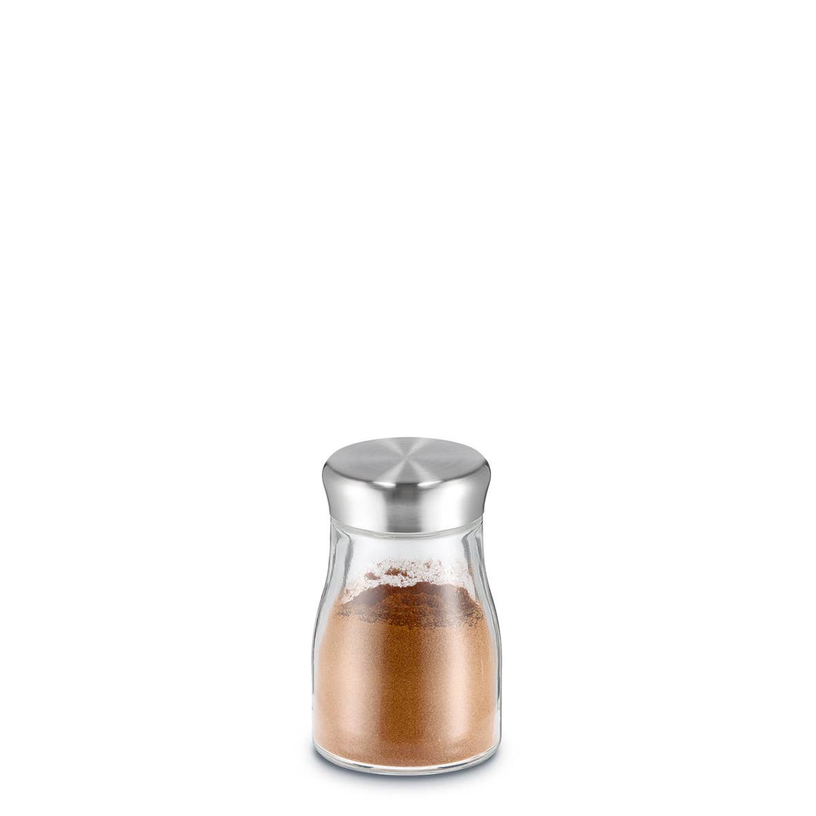 transparent Spice jar with stainless steel lid for wholesale on Faire1