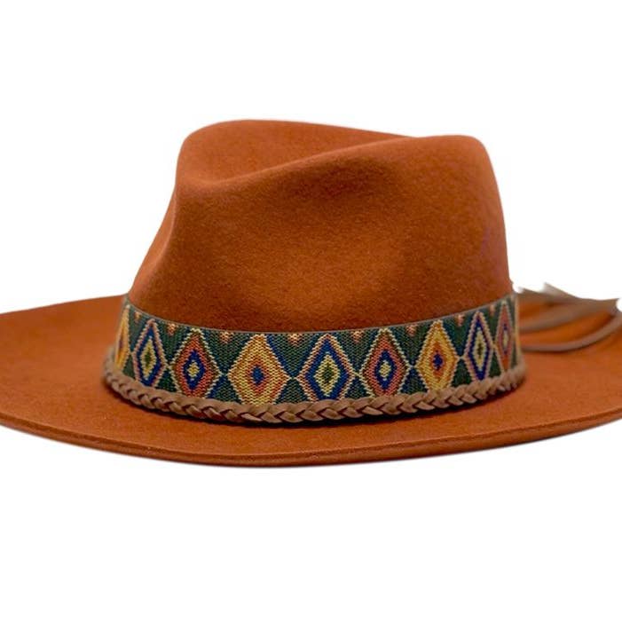 Epoch hats - Wholesale Fedora - Women's - Australian Wool Felt Wide Flat Brim Fedora Hat5