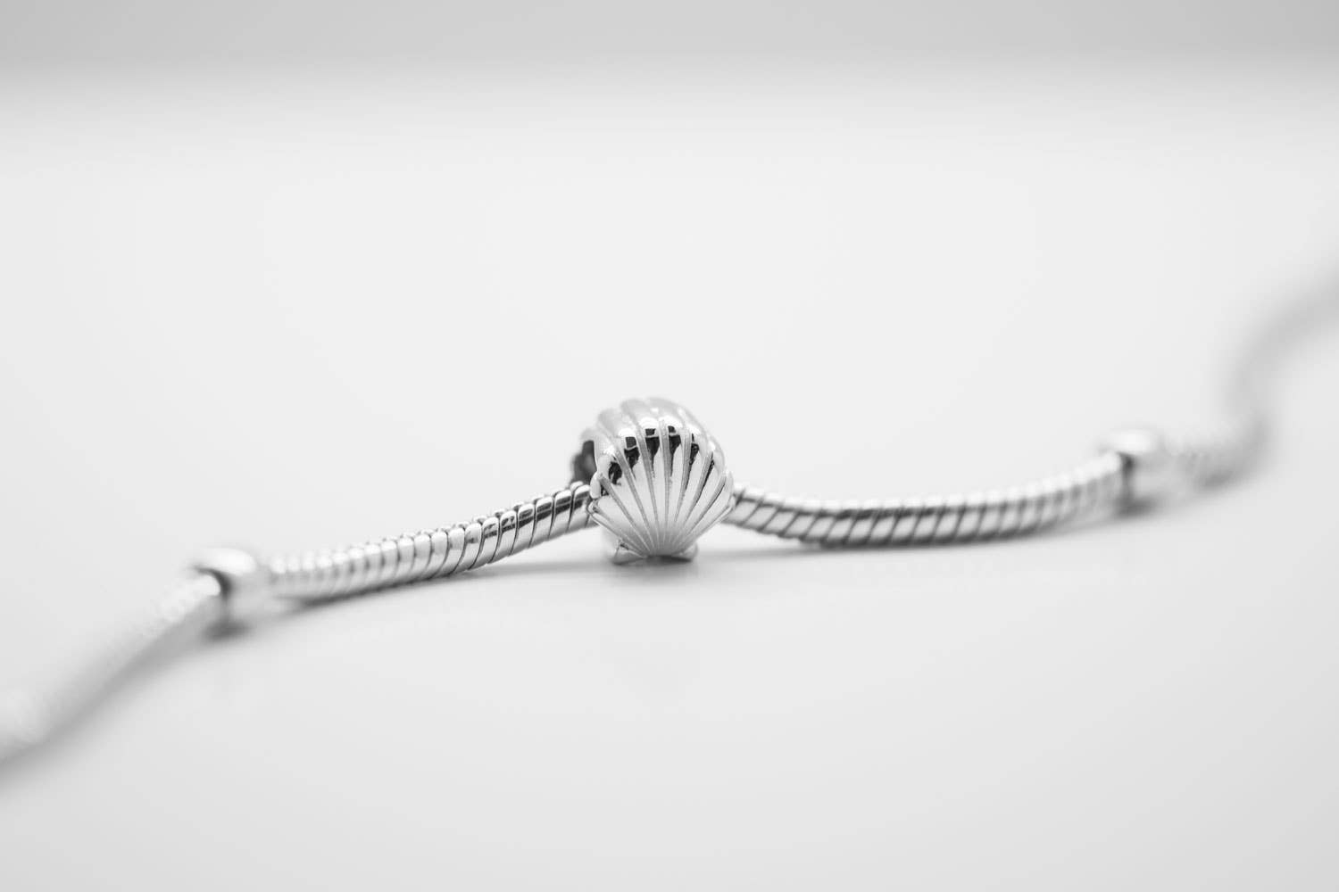 TALISMAN JEWELLERY (D&Fidanverdi, S.L.) - Wholesale Individual Charm/Pendant - Shell Charm Camino de Santiago Rhodium-Plated 925 Silver5