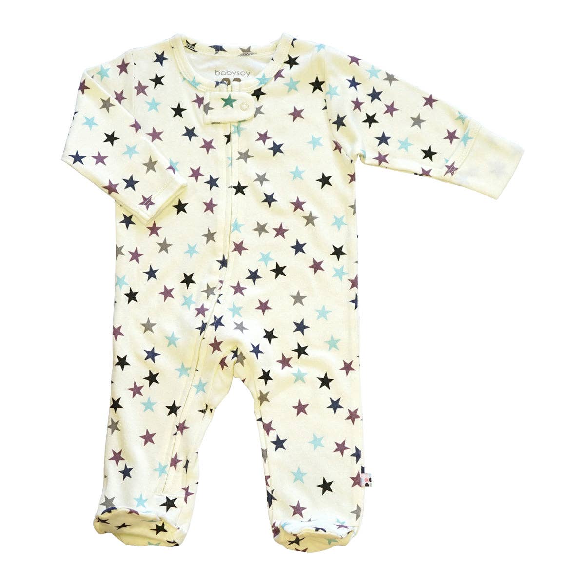 babysoy Inc - Wholesale Jumpsuit - Baby - Star Zipper Footie11