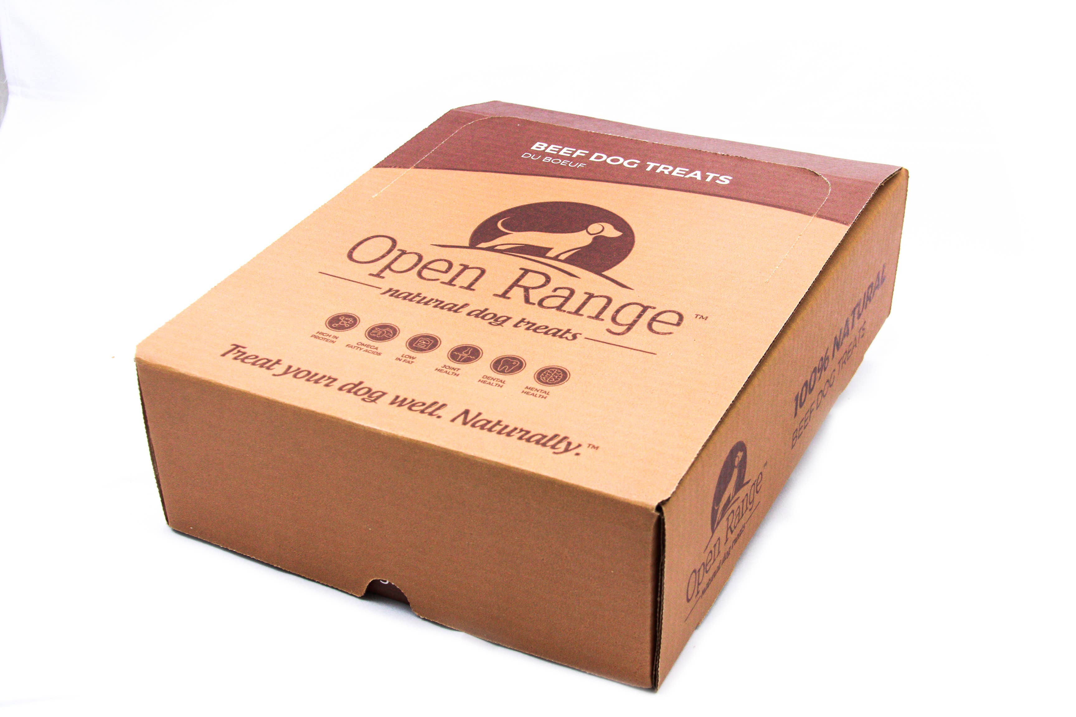 Home Range Pet Treats - Wholesale Pet Treats - Dog - Sushi Bar 6" 20cs Beef with Tilapia Covering1