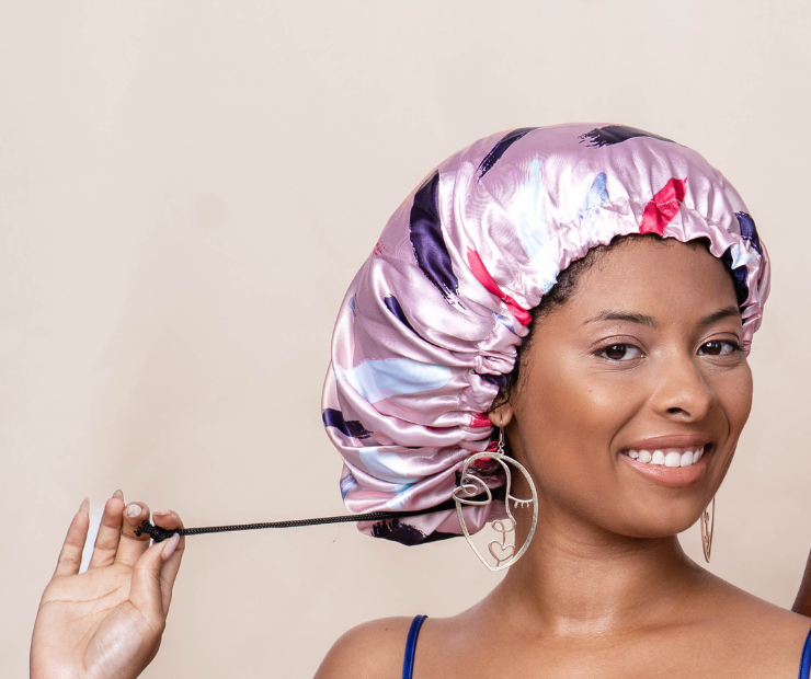 Glow by Daye - Wholesale Sleep Cap / Bonnet - Women's - G x D Adjustable Satin Bonnet219