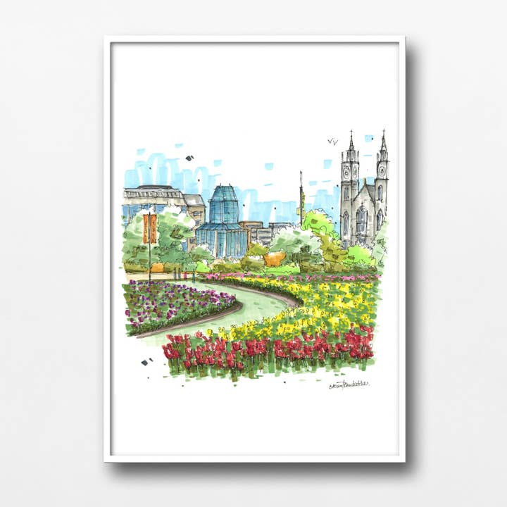 Tulip Festival Ottawa for wholesale by Downtown Sketcher