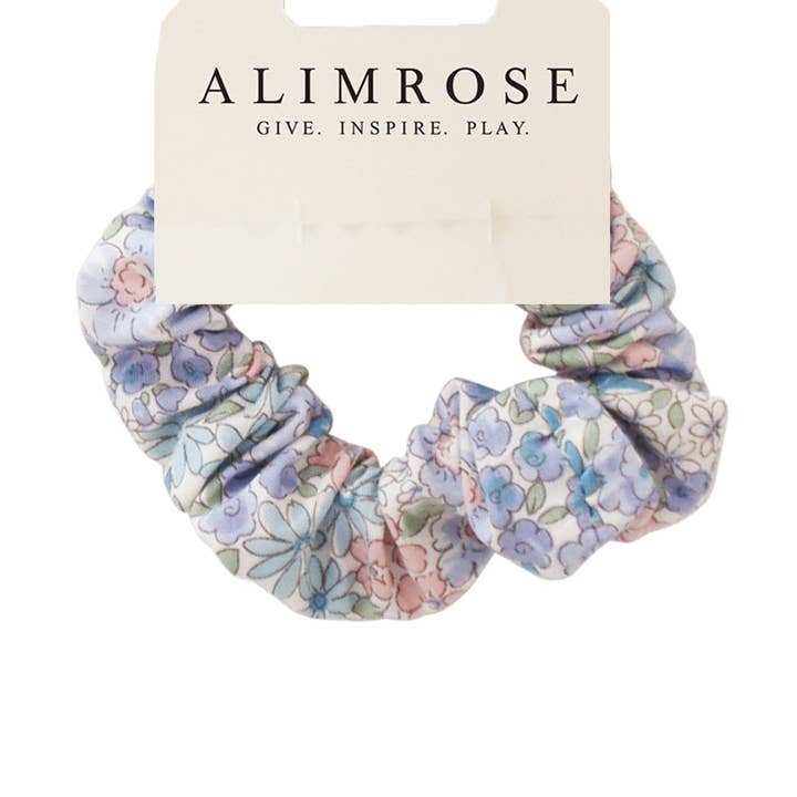 Scrunchie Liberty Blue for wholesale by Alimrose