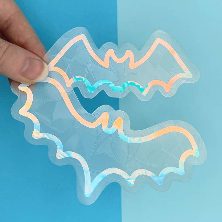 Poppodopolis – wholesale Suncatcher – Opal Bat Suncatcher Set