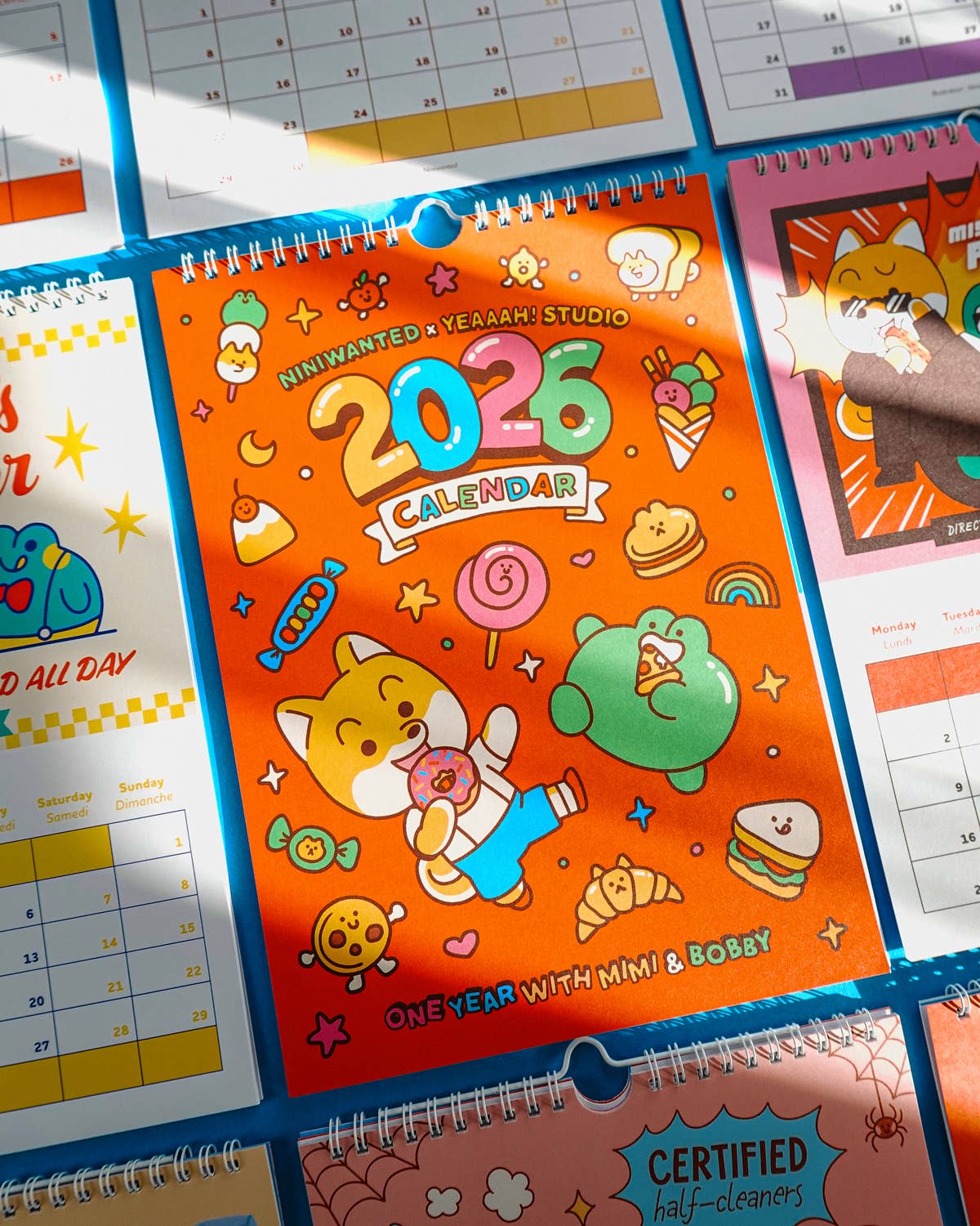Yeaaah! Studio - Wholesale Calendar - 2026 calendar illustrated by Yeaaah! Studio & Niniwanted14