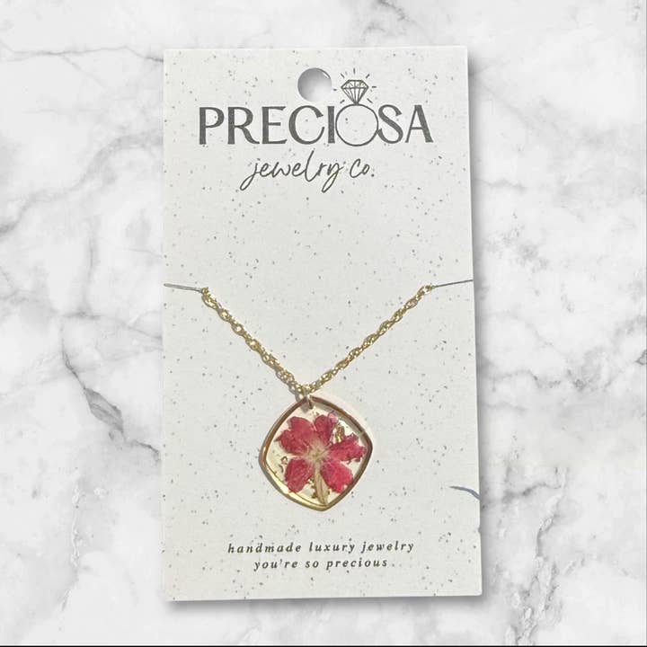 Collier Éclosion Écarlate pour la vente par Preciosa Jewelry Co.