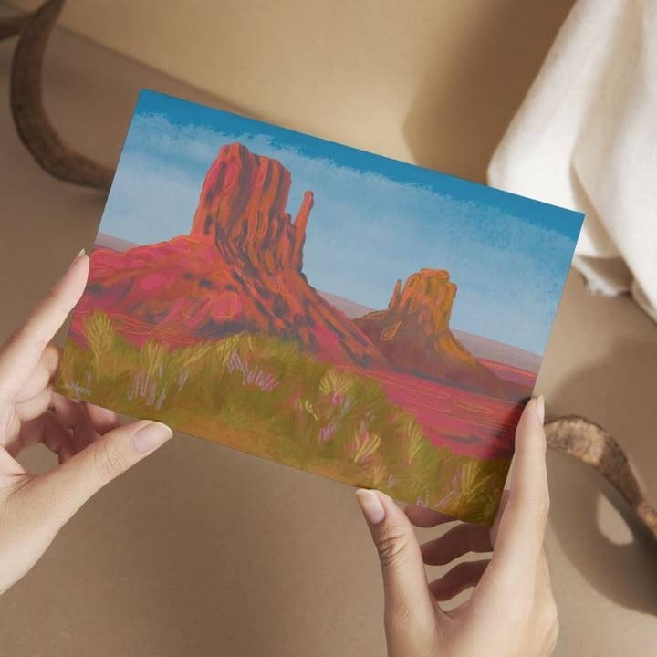 Pink Mesa 3 Print voor wholesale door Julie Annette Studios