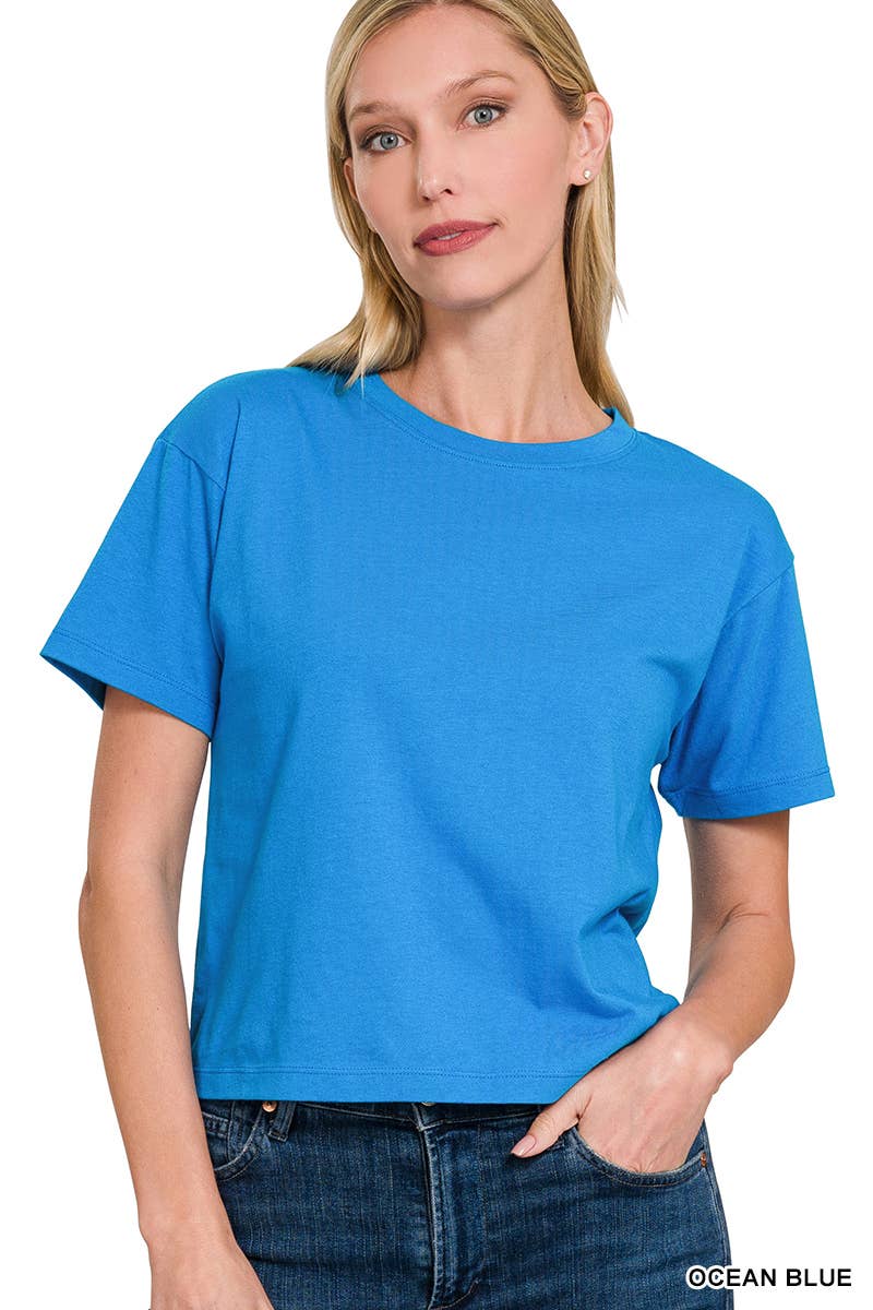 42POPS - Wholesale T-Shirt - Women's - `.100% Cotton Crew Neck Short Sleeve Tee16