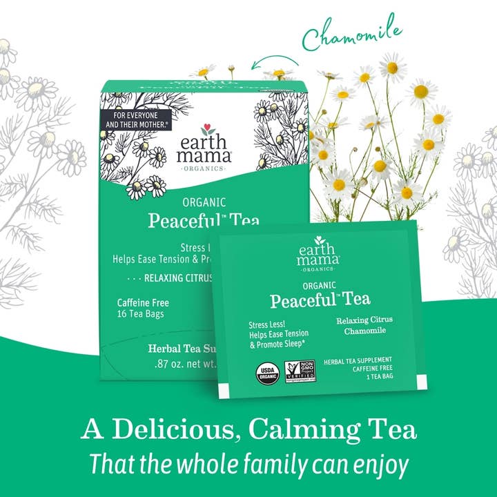 Earth Mama Organics - Wholesale Nursing Tea - Maternity - Organic Peaceful Tea1
