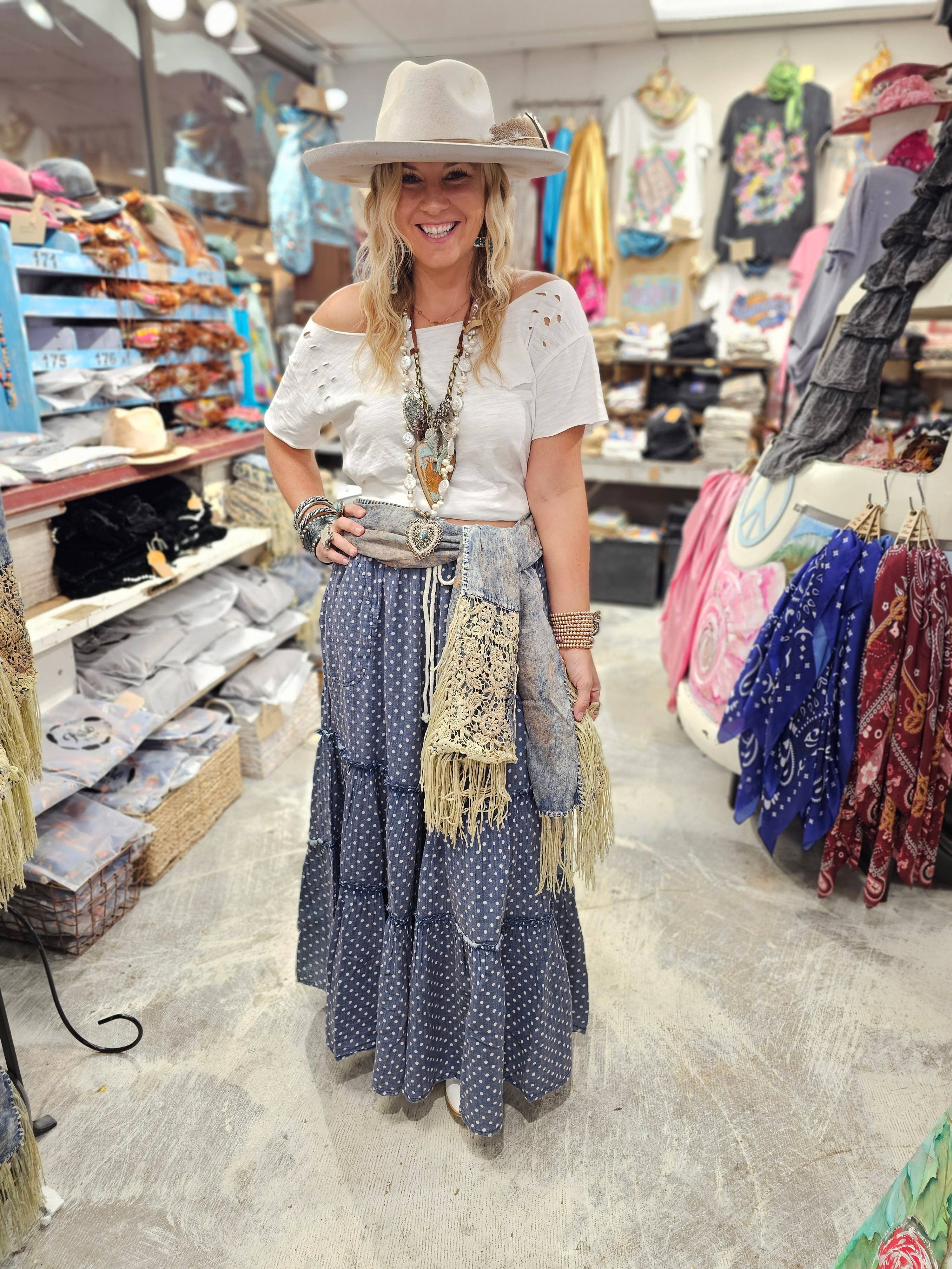 A Rare Bird Shop - Wholesale Pants - Women's - Dot Ruffle Pant3