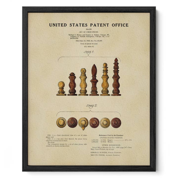Chess Pieces for wholesale by Timeless Patents
