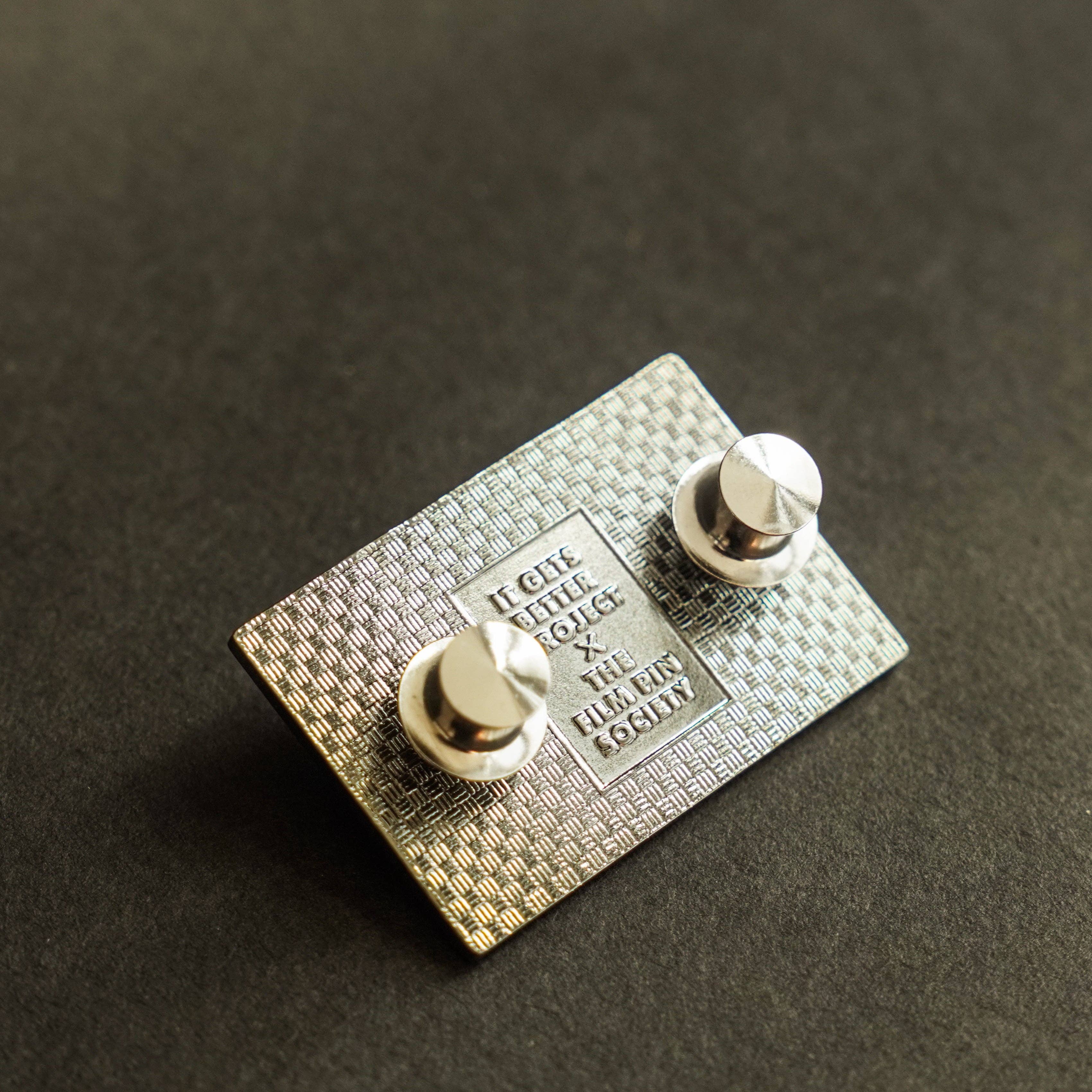 Film Pin Society - Wholesale Lapel Pin/Button - Color Bars and Tone LGBTQ+ Pride Pin 8