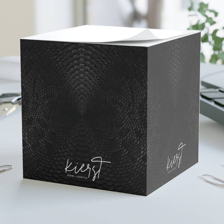 Grey Snake Sticky Note Cube for wholesale by kierst