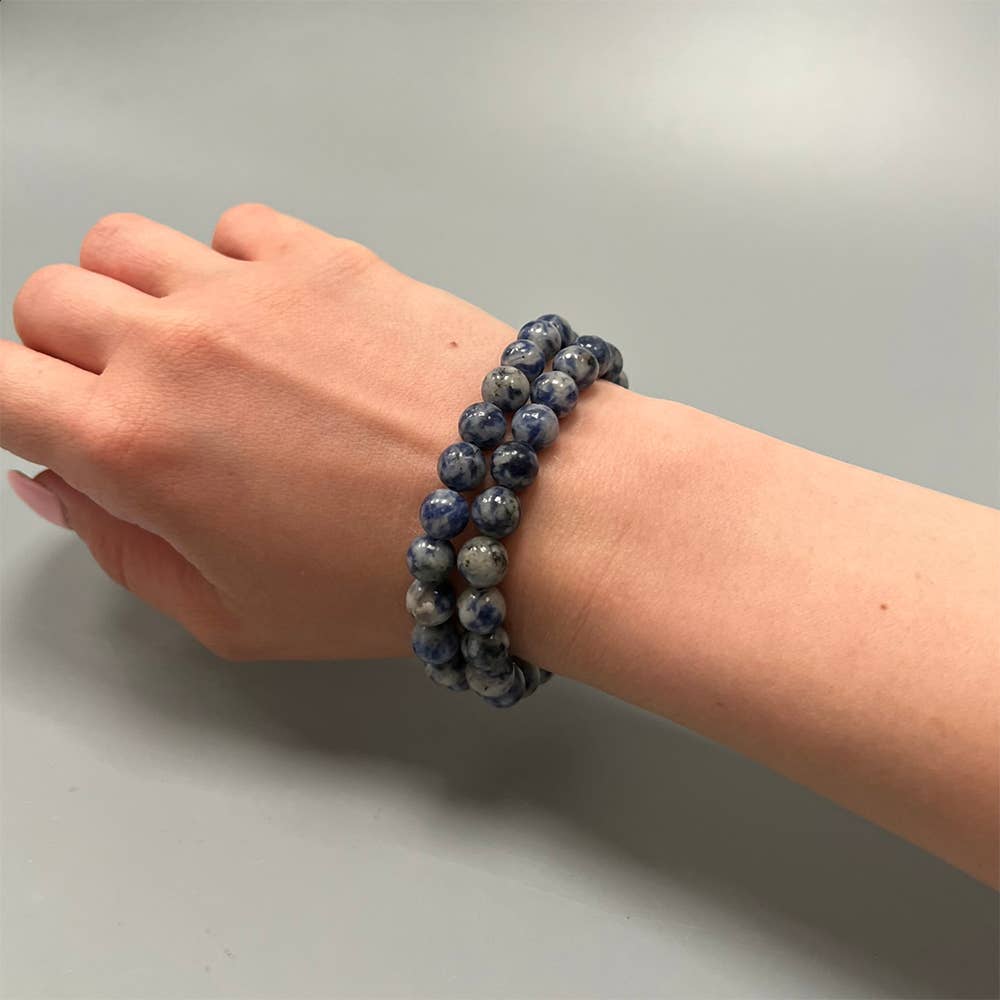 VIE - Venta al por mayor Pulsera de cuentas - Pulsera de cristal de 8 mm47