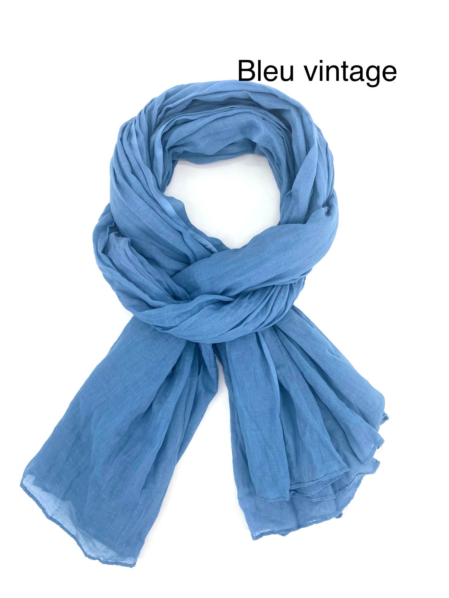 Maison Unik Accessoires - Wholesale Scarf - Unisex - Plain Cheche Scarf 100% Cotton - Unisex - 54 colors50