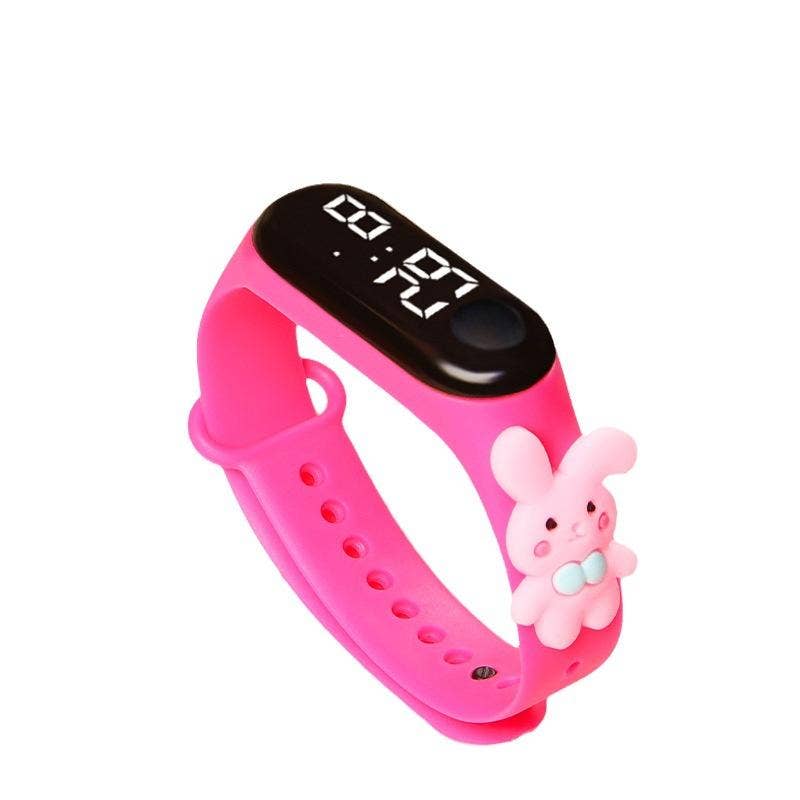 WoodWristCo - Vente Montre – enfant - Montre électronique cartoon pour enfants et élèves du primaire5