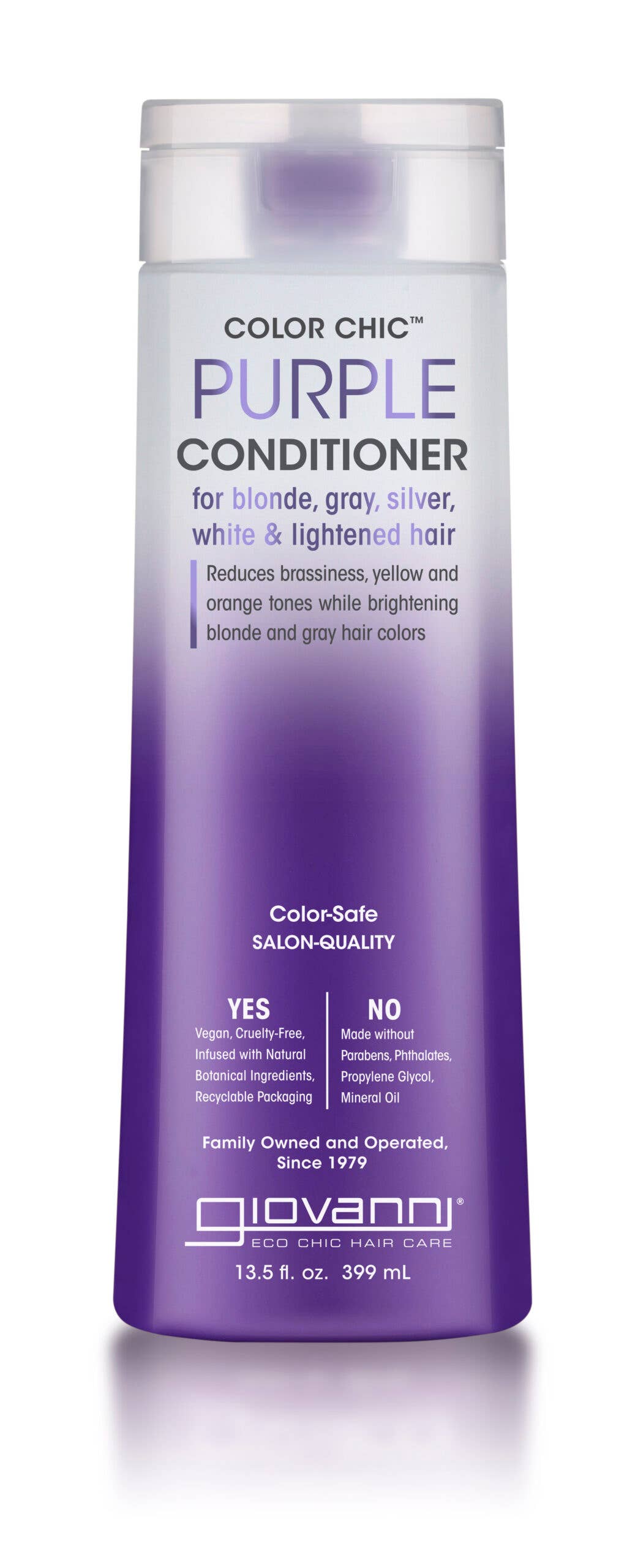 Giovanni Cosmetics - Wholesale Hair Conditioner - Color Chic™ Purple Conditioner 13.5oz0