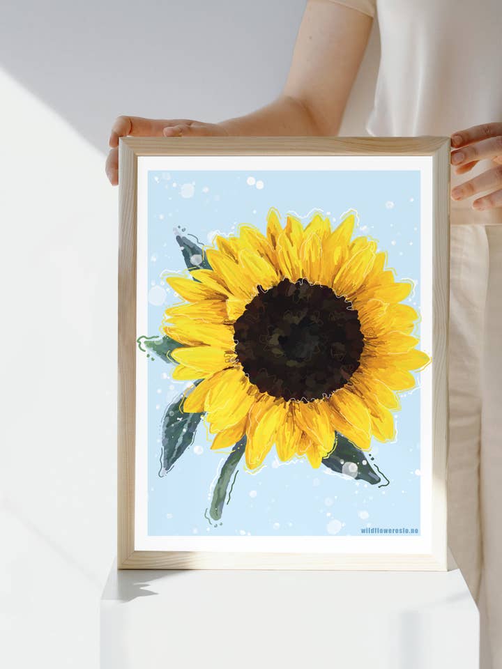 Plakat 30x40 cm #0004 for engroshandel hos Wildflower Oslo