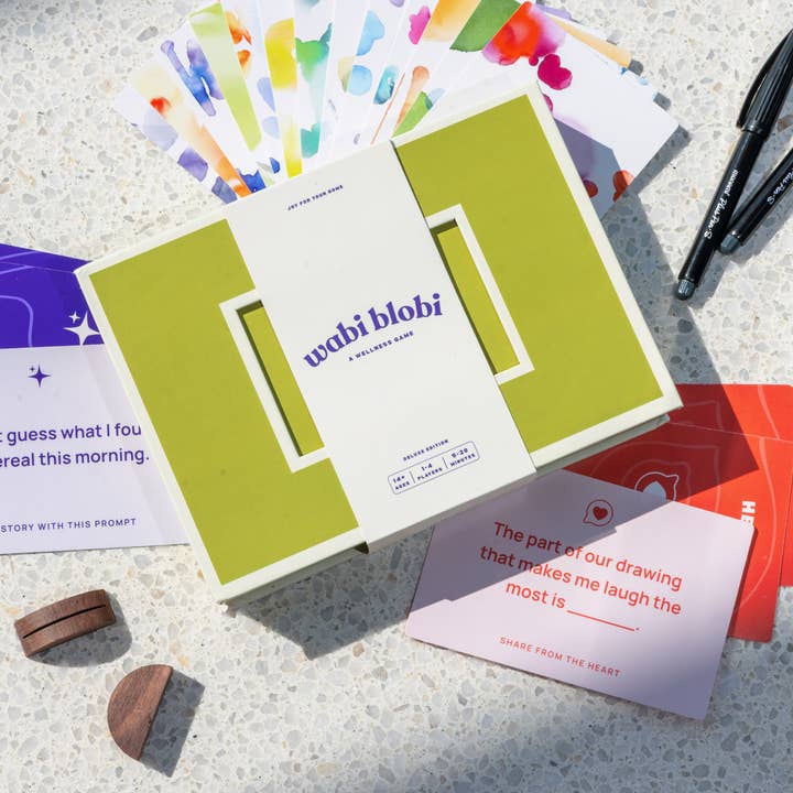 Wabi Blobi Deluxe Box for wholesale by Cocoon Studios LLC