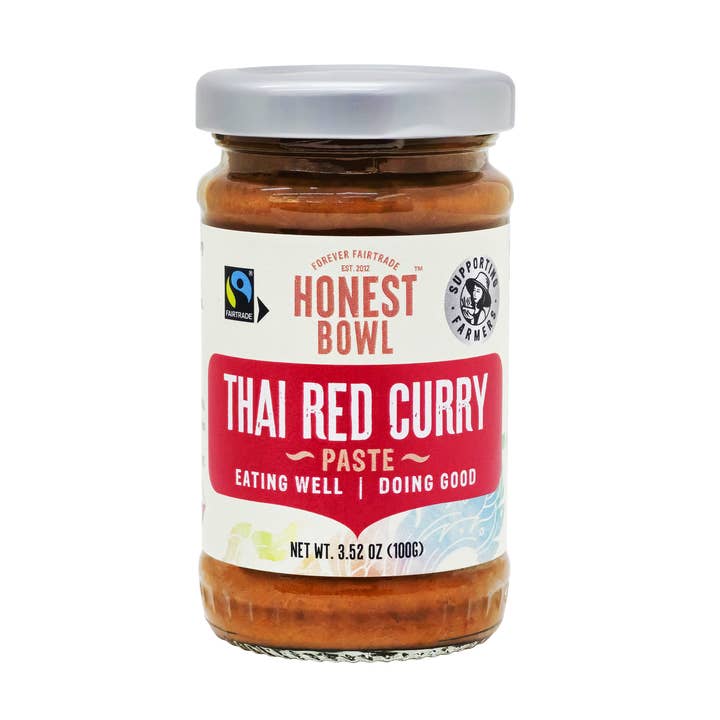 Thai Red Curry Paste (3.52 oz) - Honest Bowl for wholesale by Watcharee's