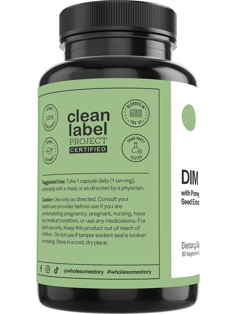 Wholesome Story - Vente Supplément oral/vitamine - DIM avec extrait de grenade + extrait de pépins de brocoli + noir2