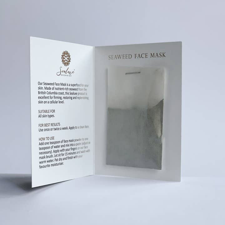 Sealuxe - Wholesale Skincare Face Mask - Seaweed Face Mask1