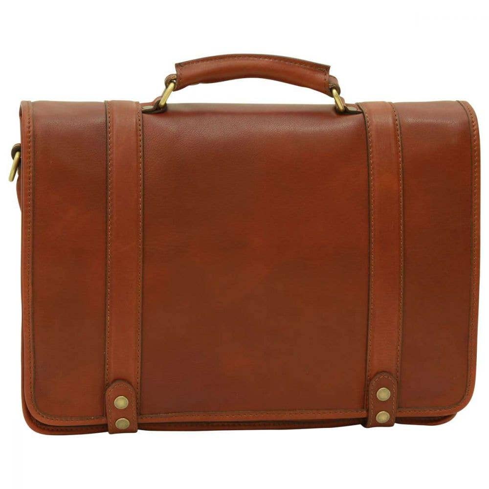 Old Angler Firenze - Wholesale Briefcase - Unisex - Calfskin Nappa Leather Briefcase9