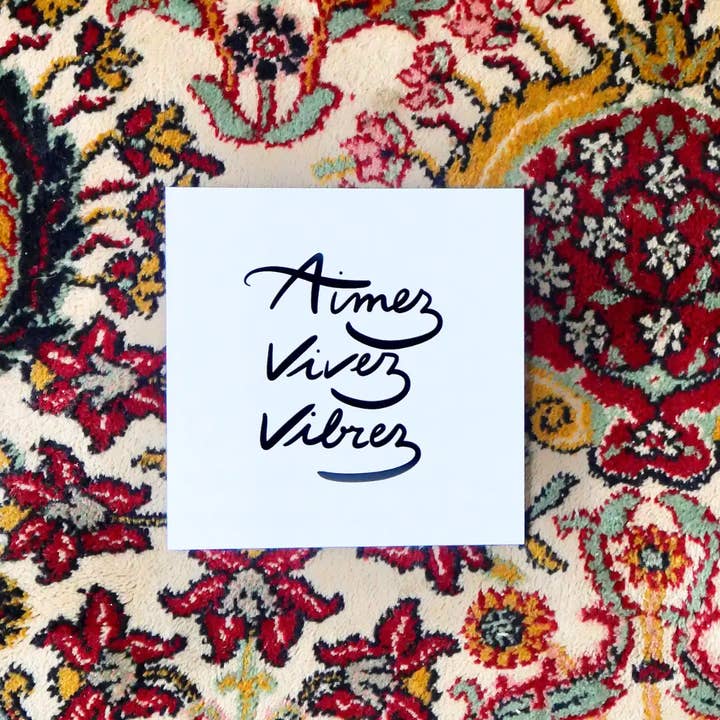 GreenMa - Wholesale Love Card - 21 CARDS 15X15 cm - THE CHARM OF WORDS13