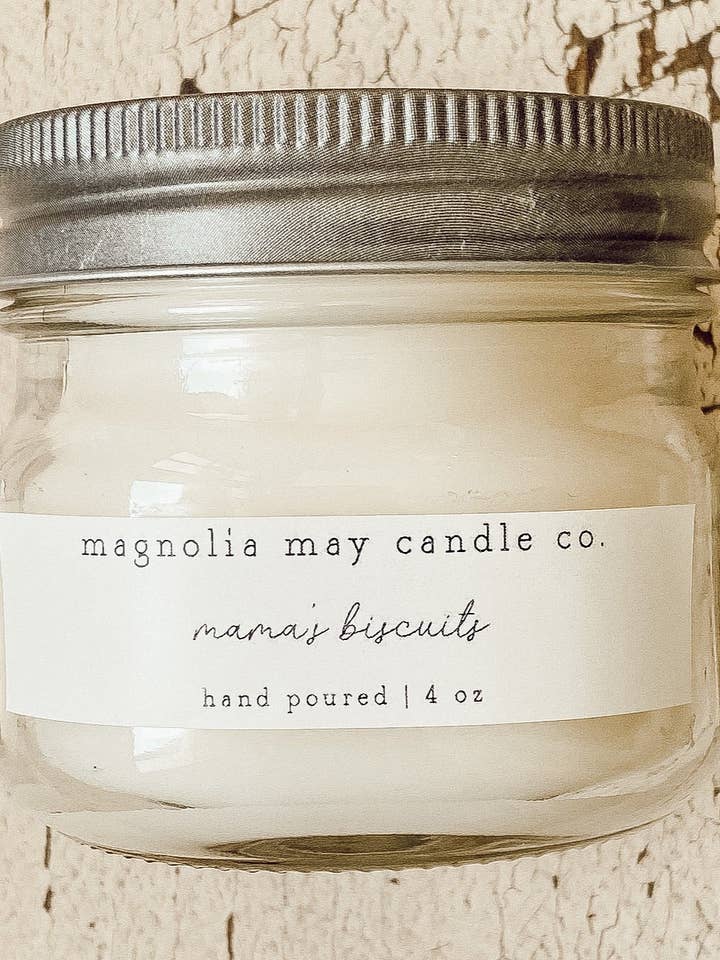Biscuits de maman 4 oz pour la vente par Magnolia May Candle Co