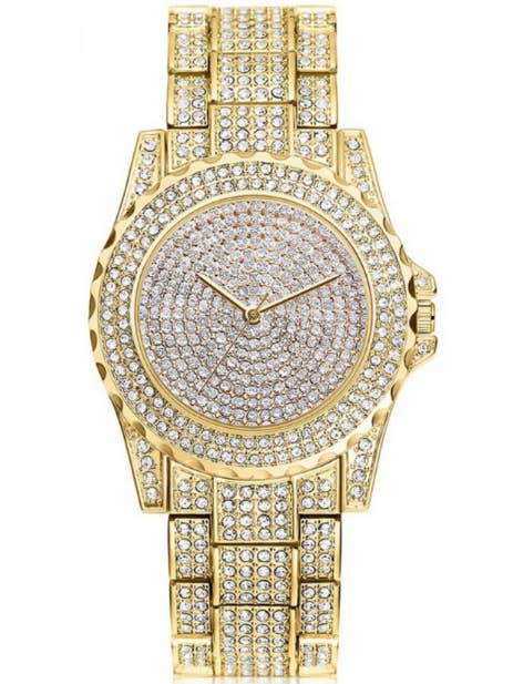 Orologio da polso da donna 6433 Sparkling Crystal per la vendita all'ingrosso da parte di EUROPA WHOLESALE LTD
