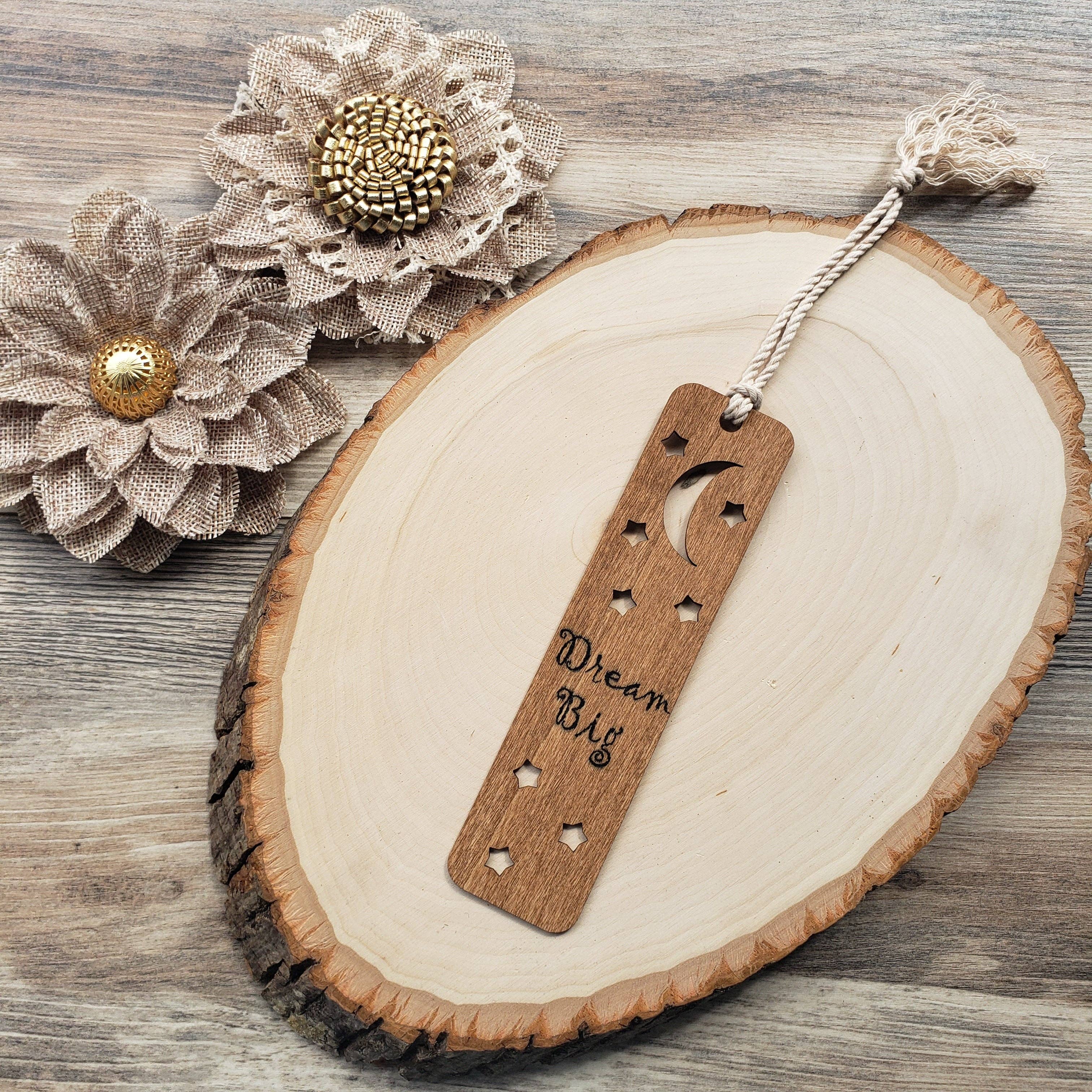 Gone Rogue Boutique - Wholesale Bookmark - Dark stain laser cut bookmarks2