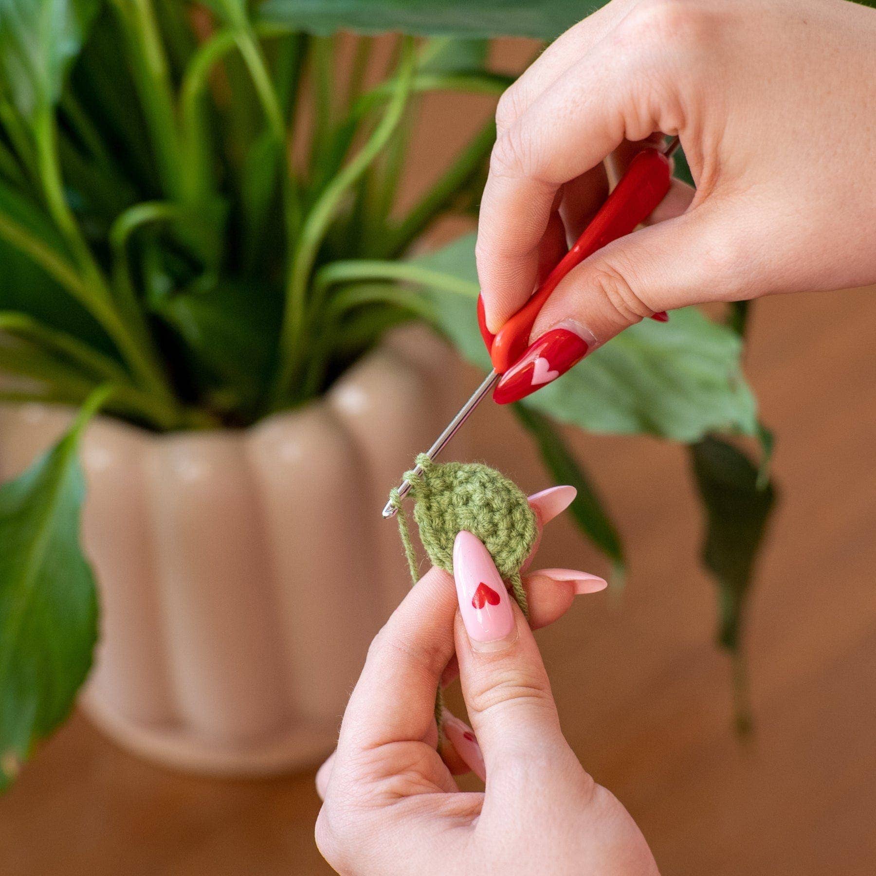 Craft Club - Wholesale DIY Craft Kit - Tulip Pot - Crochet Pot Plant Kit8