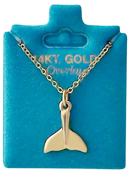Collier Queue de Baleine Mini Fabriqué aux États-Unis Or ou Argent pour la vente par New England Gold Inc.