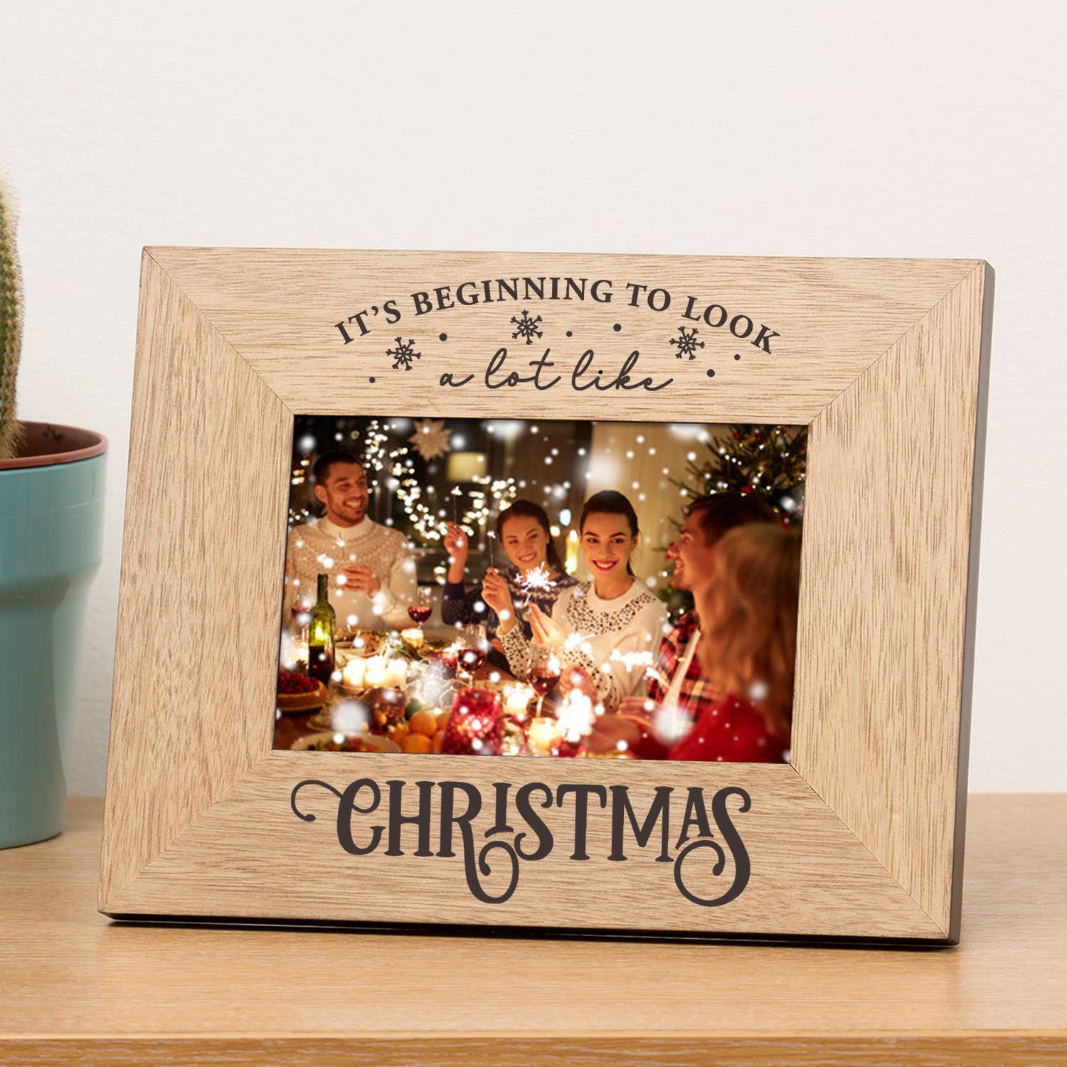 withlovefrom – wholesale Picture frame – Its Beginning to Look A Lot Like Christmas Wood Frame1
